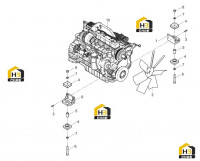 Крепление двигателя 40C3879_005_00