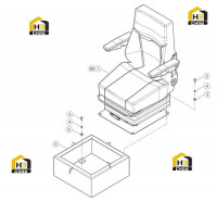 Кресло водительское 46E0068_003_00