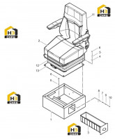 Кресло водительское 46Y0006_001_00