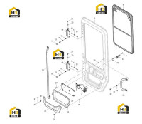 Дверь левая в сборе 47C1033_010_00