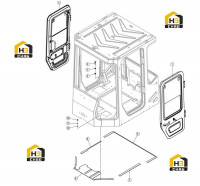 Дверь правая,левая 47C2887_000_00