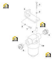 Фильтр контрольный масляный 53C0546_001_00