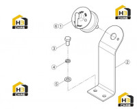 Переключатель с кронштейном 46C2962_002_00