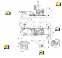Проводка задней рамы 49C1002_000_00