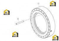 Рама фрикционной пластины 52C0005_001_00