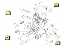 Рама передняя 30E0734_004_00