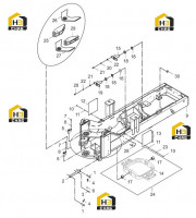 Рама задняя 08Y0273_000_00