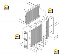 Радиатор в сборе 20C1703_001_00