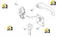 Ручка двери правая 47C1037_005_00