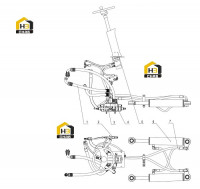 Система гидравлическая рулевого управления 10Y0120_000_00