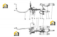 Система рабочая гидравлическая 11E1150_000_00