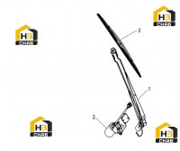 Стеклоочиститель передний 46C3731_000_00