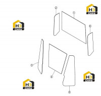 Стекло лобовое 47C2585_000_00