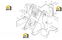 Труба смазочная передней рамы 00C1916_001_00