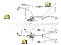 Трубопровод клапана усилителя потока 00C2650_000_00