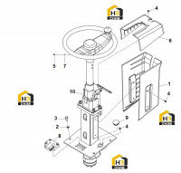 Узел рулевого механизма 47C2912_000_00