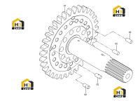Вал входной 42C0290_000_00