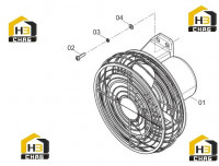 Вентилятор электрический 46C1787_003_00