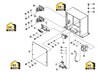 Блок управления в сборе 46C3924 001