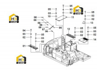 Капот в сборе 44E0349(B)