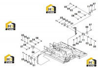 Капот в сборе 44E0349(D)