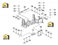 Капот в сборе 44E0349(F)