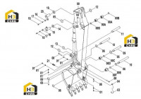 Комплектующие стрелы 32E0628(B)