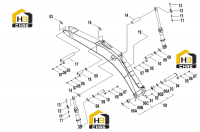 Комплектующие стрелы 32E1602(A)
