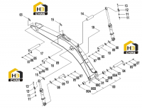 Комплектующие стрелы 32E1952(A) 000
