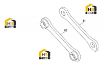 Коромысло левое, правое 32E0783(С)