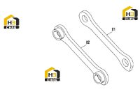 Коромысло левое, правое 32E1238(С)