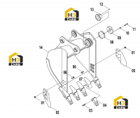 Ковш 43C0268 002