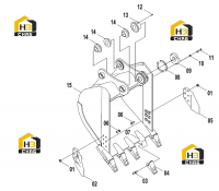 Ковш 43C0508 000