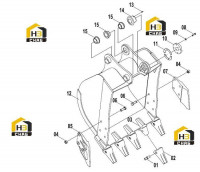 Ковш 43C0855 001