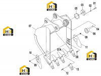 Ковш 43C2790 000