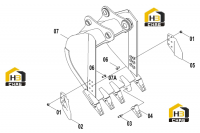 Ковш 43C3495 000