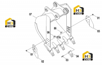 Ковш 43C3490 000