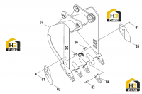 Ковш 43C3491 000
