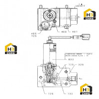 Клапан давления редукционный 12C1366 001