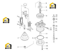 Клапан регулирующий 12C0925 002