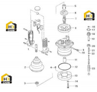 Клапан регулирующий 12C0926 002
