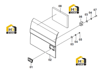 Дверь правая 48C0855 000