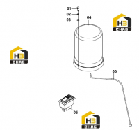 Лампа сигнальная 46C3649 001