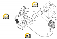 Линия пилотная вспомогательного устройства 12E0161 001