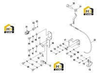 Проводка двигателя 46C3922(B)
