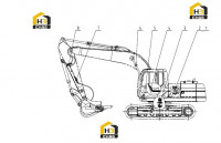 Система гидравлическая 15E0585 000