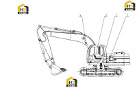 Система гидравлическая 15E0872 000