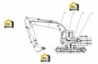 Система гидравлическая 15E0891 000