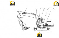 Система гидравлическая 15E1228 000
