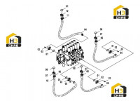 Система гидравлическая главная 15E0979(H)